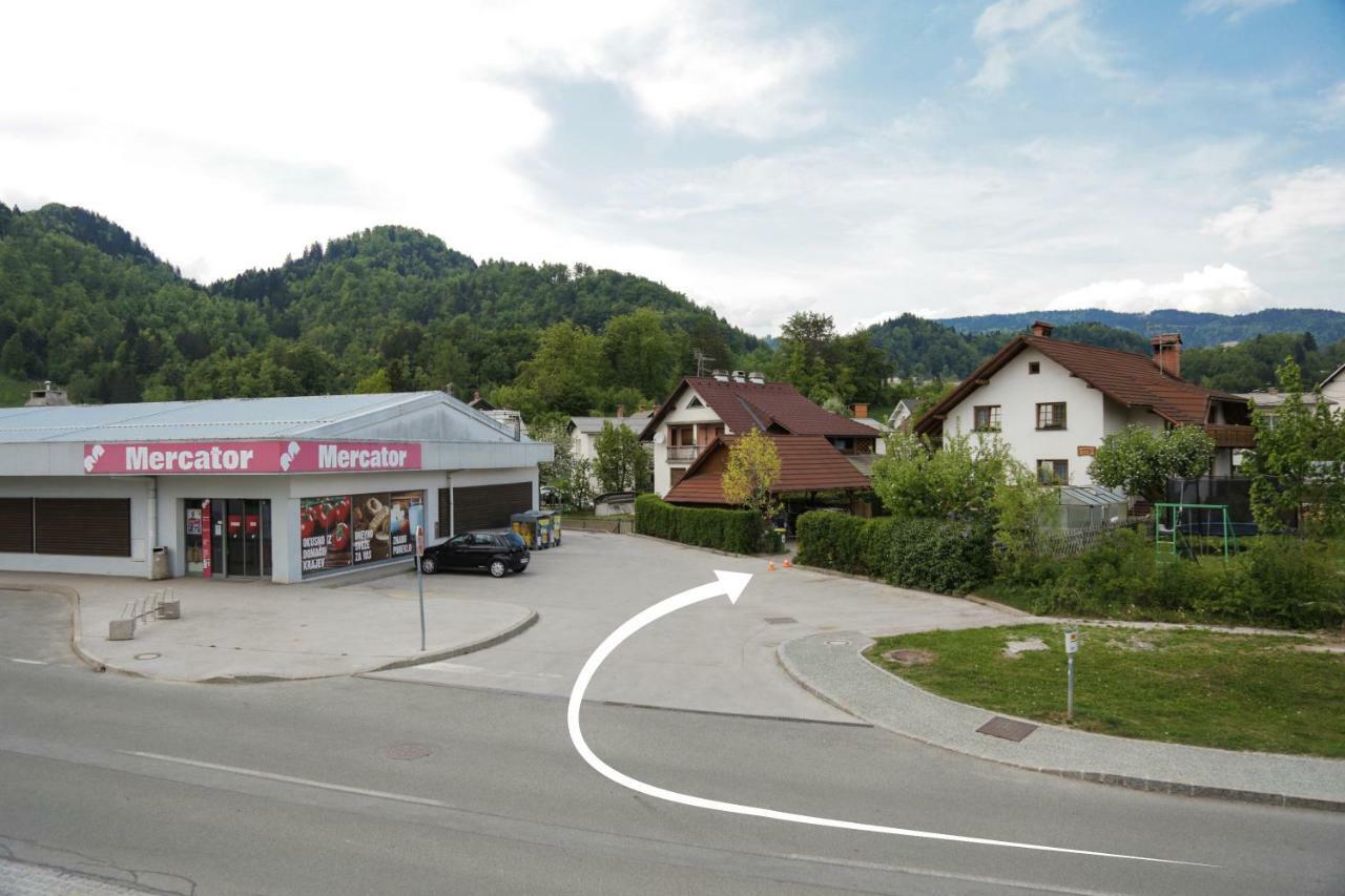 Apartmaji Volf Zgornje Gorje ภายนอก รูปภาพ