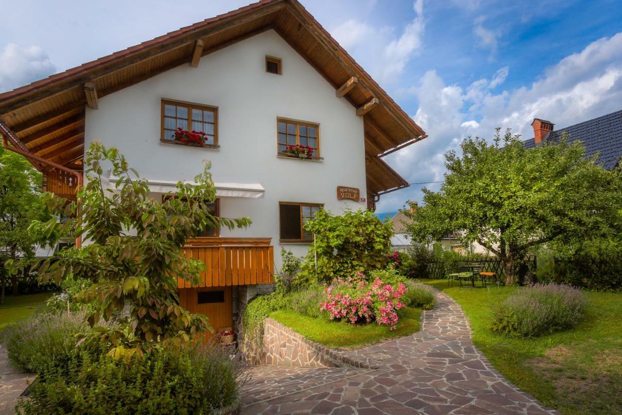 Apartmaji Volf Zgornje Gorje ภายนอก รูปภาพ
