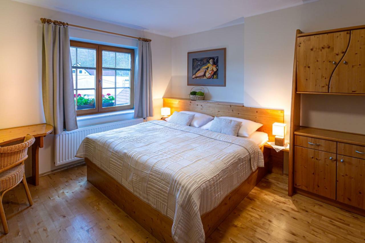 Apartmaji Volf Zgornje Gorje ภายนอก รูปภาพ